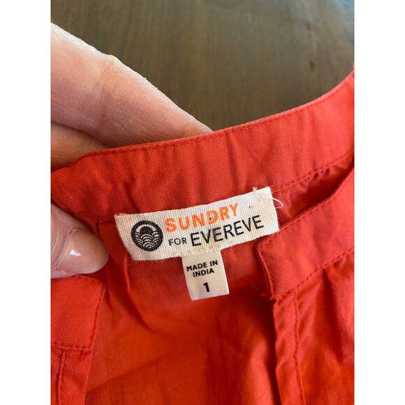 Sundry for Evereve The Anywhere Tiered Maxi Dress 1 (Small) - Picture 3 of 6